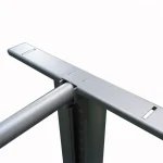 Irodabútor átkötő elem csöves 1800mm RAL9006 Alumínium Vásárlói kedvenc