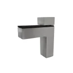 Csak ma Fali polctartó T 73x67x26mm Inox Befogó méret 4-45mm