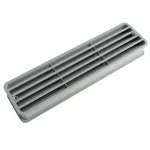 Szuper akció Ajtó Szellőzőrács Világos Szürke műanyag 315 x 83 mm