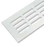 Szellőzőrács szögletes 80x400mm Fehér Bestseller