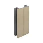 Lábazat előlap SCILM csatlakozó flexi 150mm Csiszolt acél / INOX Nézd meg most