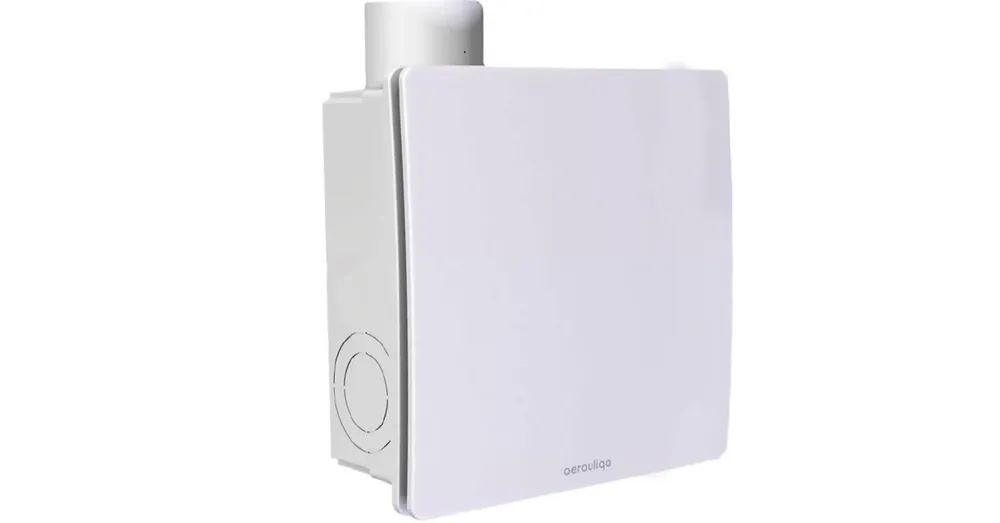 Aerauliqa QXD-80HT ventilátor, magas nyomásértékkel, utószellőztető és páraérzékelő funkcióval, beépített pillangószeleppel, WC csésze elszívásához Vedd meg most