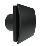 Cata UC-10 Silentis Timer fekete ventilátor utószellőztető funkcióval, dekoratív előlappal, pillangószeleppel Biztonságos fizetés