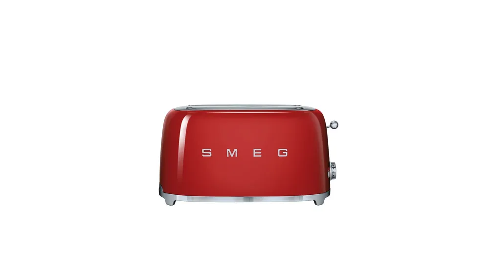Azonnal elérhető SMEG KENYÉRPIRÍTÓ, retro, 4 szeletes, piros
