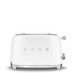 SMEG KENYÉRPIRÍTÓ, retro, 2 szeletes, matt fehér Expressz kézbesítés