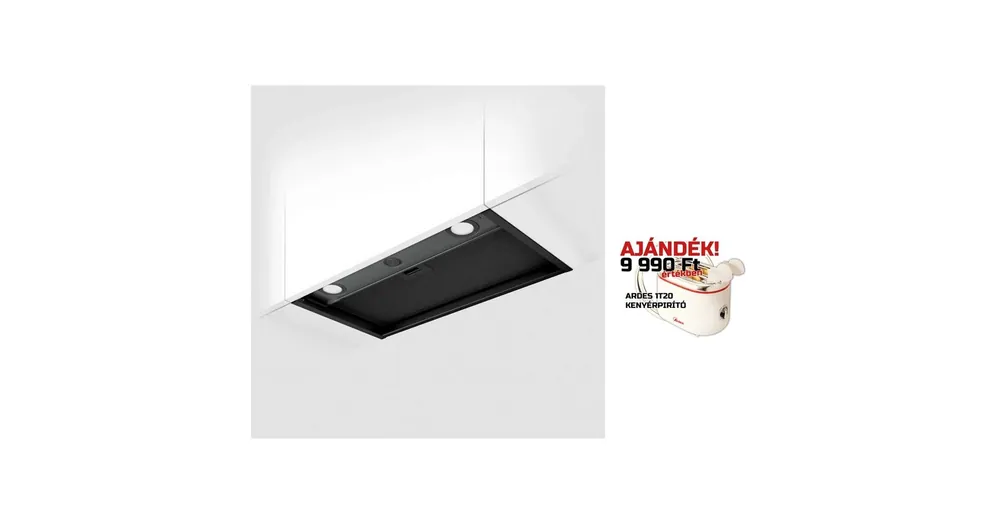 ELICA - Páraelszívó BOXIN LX/BL MAT/A/60 + Kenyérpirító 1T20 Expressz kézbesítés