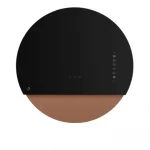 Azonnal elérhető Ciarko Design ECLIPSE Rose Gold / fekete fali páraelszívó