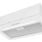 Ne maradj le Kluge beépíthető páraelszívó, 60cm, fehér üvegpanel