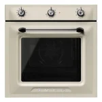 Alacsony ár SMEG LÉGKEVERÉSES SÜTŐ, Victoria design, 60 cm, analóg, bézs