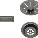 Expressz szállítás BLANCO InFino szett satin dark steel 1 med.