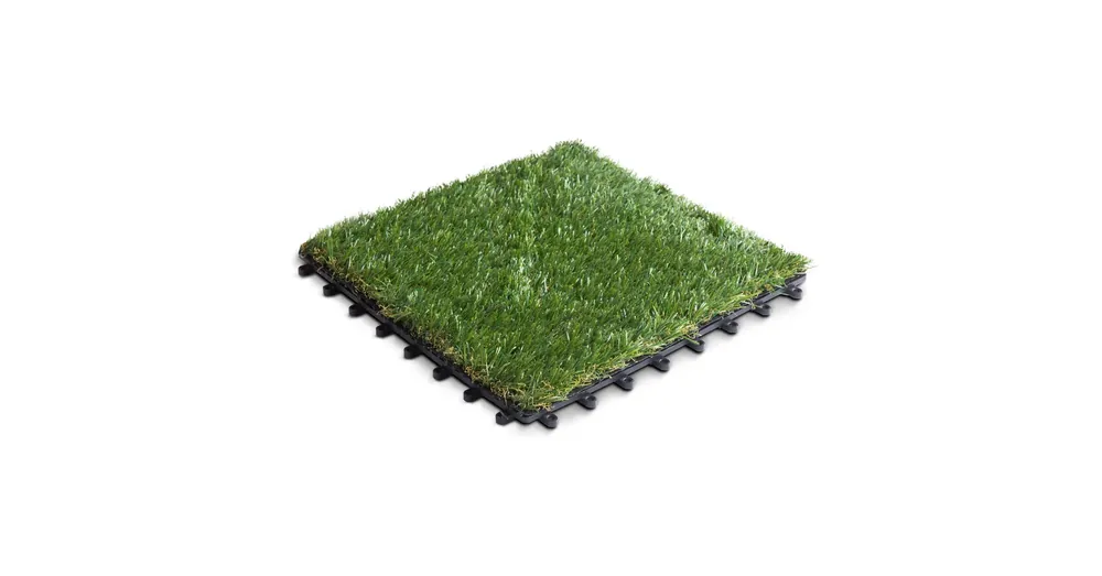 Műfű padlóburkolat - 30 x 30 cm - 11 db / csomag Vásárlói kedvenc