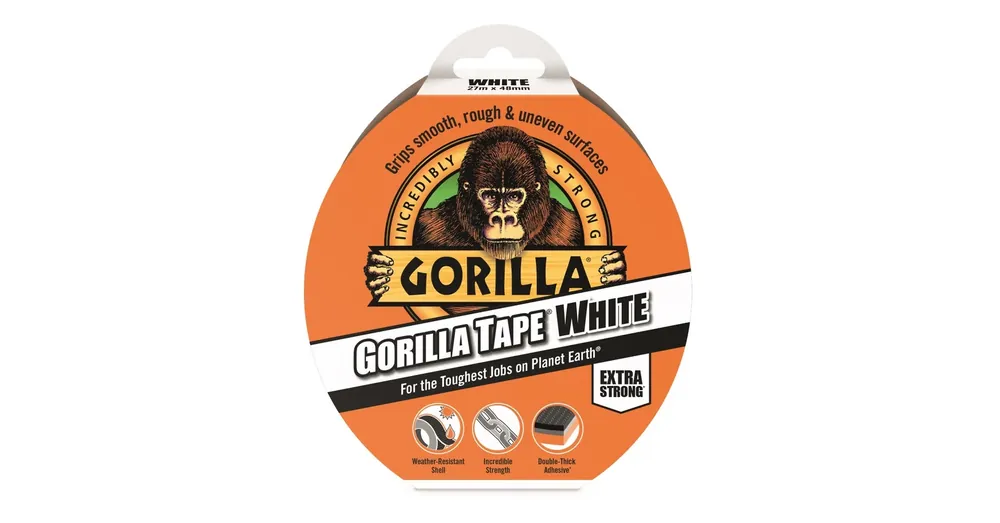 Szuper akció Gorilla Tape White Fehér 27m x 48mm Extra Erős Ragasztószalag