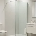 Szezonális akció HTB, Zadar Walk-in C-916, Zuhanyfal, 6 mm üveg, króm kerettel, 100 cm