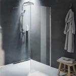 Riho, Novik Z400 GZ4090000 Zuhanyfal, fényes alu kerettel, 85x200 cm Árengedmény