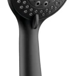 Bestseller Sapho Aqualine kézizuhany, 3 funkciós 100 mm, fekete, SC106