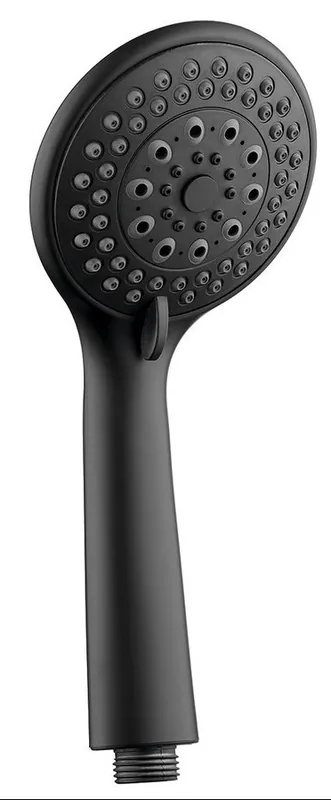 Bestseller Sapho Aqualine kézizuhany, 3 funkciós 100 mm, fekete, SC106