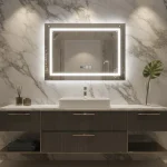 Inspiro Design Mirella Smart, szögletes okos tükör, világítással, 25W, 80×60 cm Nézd meg most