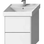 Akciós ár Fürdőszobabútor, Laufen H40F9924015001 Fiora, 2 fiókkal, mosdó nélkül, fényes fehér, 60 cm