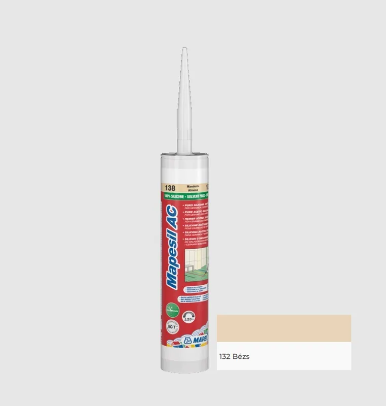 Biztonságos fizetés Hézagtömítő, Mapei, Mapesil AC NR.132 Beige, 310 ml