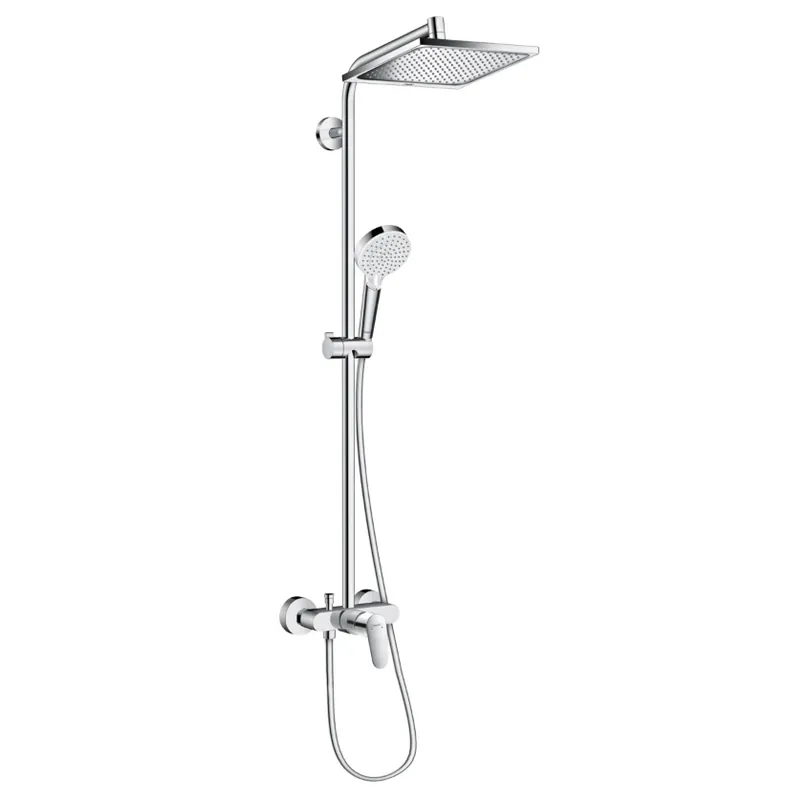 Népszerű Hansgrohe, Crometta E240 1jet Showerpipe 27284000, Zuhanyrendszer, 1,60 m