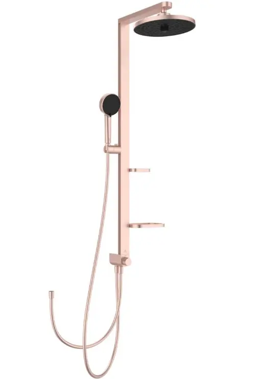 Újdonság Ideal Standard, Ceraflow Alu+ zuhanyrendszer csaptelephez, rose, BD585RO