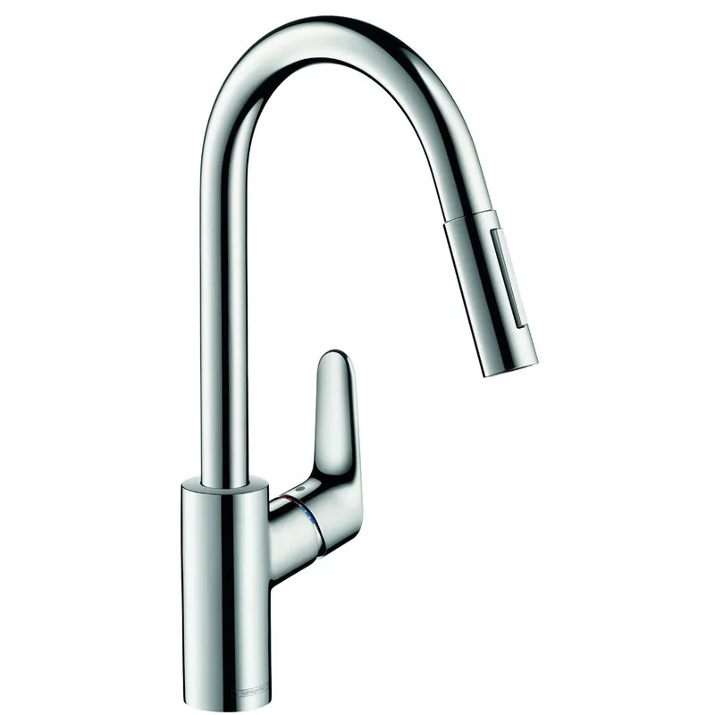 Kedvezmény Hansgrohe, Focus, kihúzható zuhanyfejes konyhai csaptelep, 31815000