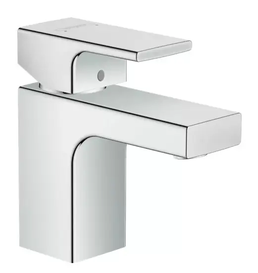 Korlátozott ajánlat Hansgrohe, Vernis Shape egykaros mosdó, ComfortZone 70, lefolyógarnitúrával 71560000