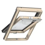 Különleges ajánlat Velux, Tetőtéri ablak, GZL MK06 1051B, 2-rétegű üvegezés, lakkozott fa, 78x118 cm
