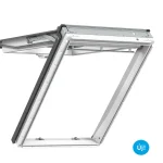 Árcsökkenés Velux, Felnyíló tetőablak GNU MK08 0064, műanyag bevonat fa maggal, 78x140 cm