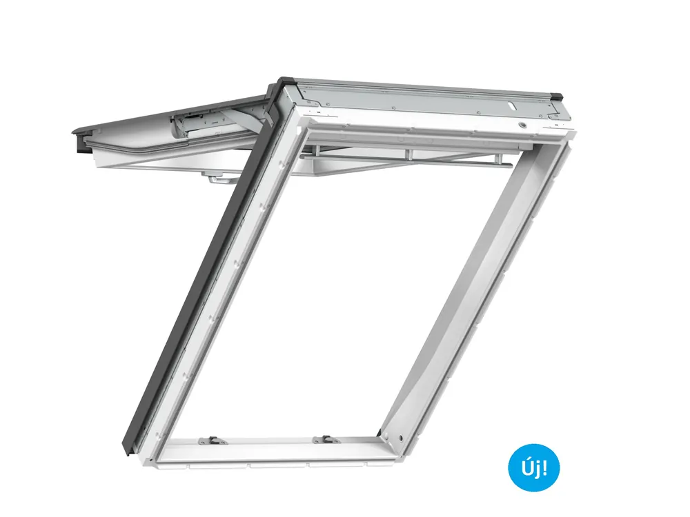 Árcsökkenés Velux, Felnyíló tetőablak GNU MK08 0064, műanyag bevonat fa maggal, 78x140 cm