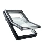 Bestseller Roto, Tetőtéri ablak műanyag WDF R45 K WD, 2-rétegű üveggel, Hőszigetelő Csomaggal, 74x140 cm (7/14)