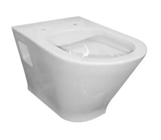 WC, Roca, The Gap Round A3460N7000, fali, rimless (perem nélküli), mélyöblítésű Legnépszerűbb