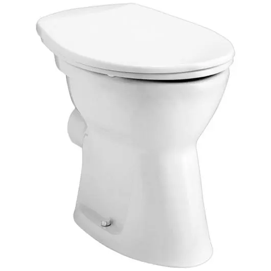 Azonnal elérhető WC, Alföldi, Bázis 4030 00 01, lapos öblítés, hátsó kifolyás