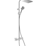Nézd meg most Hansgrohe Vernis Shape Showerpipe 230, 1jet Termosztátos zuhanyrendszer 26286000