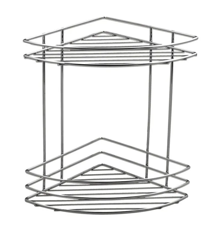 Legnépszerűbb Sapho, Aqualine Króm Line sarokpolc, 200x310x200mm, króm