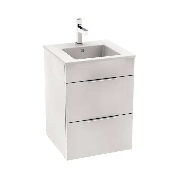 Különleges ajánlat Fürdőszobabútor, Jika Cube 45cm szett, alsószekrény mosdóval H4536221763001 I.o.