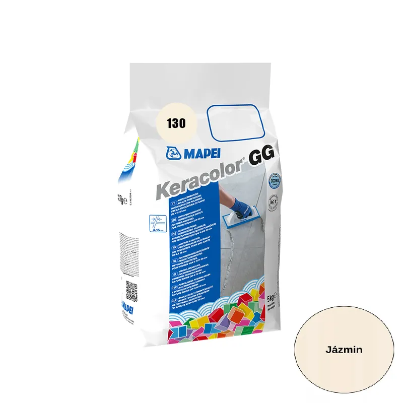 Olcsó Fugázó, Mapei, Keracolor GG Nr.130 Jázmin, 5 kg (4-15 mm fugához)