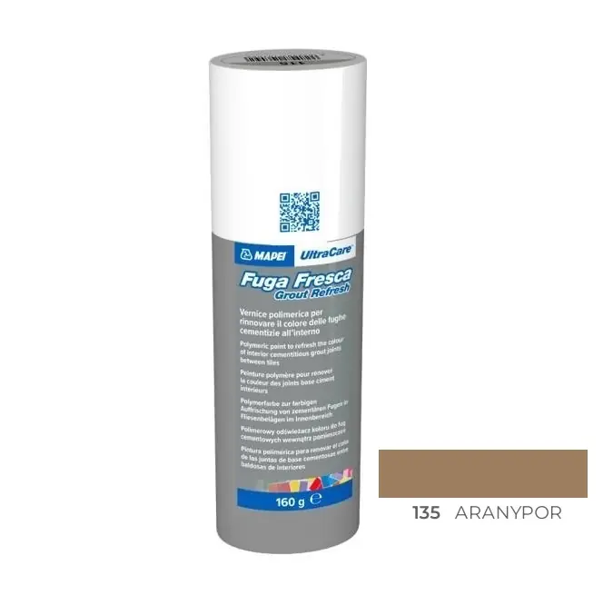 Fuga felújító, Mapei, UltraCare Fuga Fresca Nr.135 Aranypor 160 gr Alacsony ár