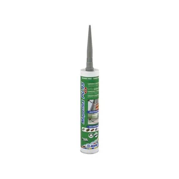 Alacsony ár Hézagkitöltő, Mapei Mapeflex PU 45 FT, festhető ragasztó Nr.113 Szürke, 300 ml