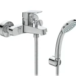 Ideal Standard, Ceraflex kádtöltő és zuhany csaptelep, zuhanyszettel, B1722AA Outlet