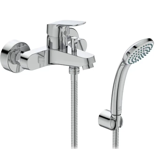 Ideal Standard, Ceraflex kádtöltő és zuhany csaptelep, zuhanyszettel, B1722AA Outlet