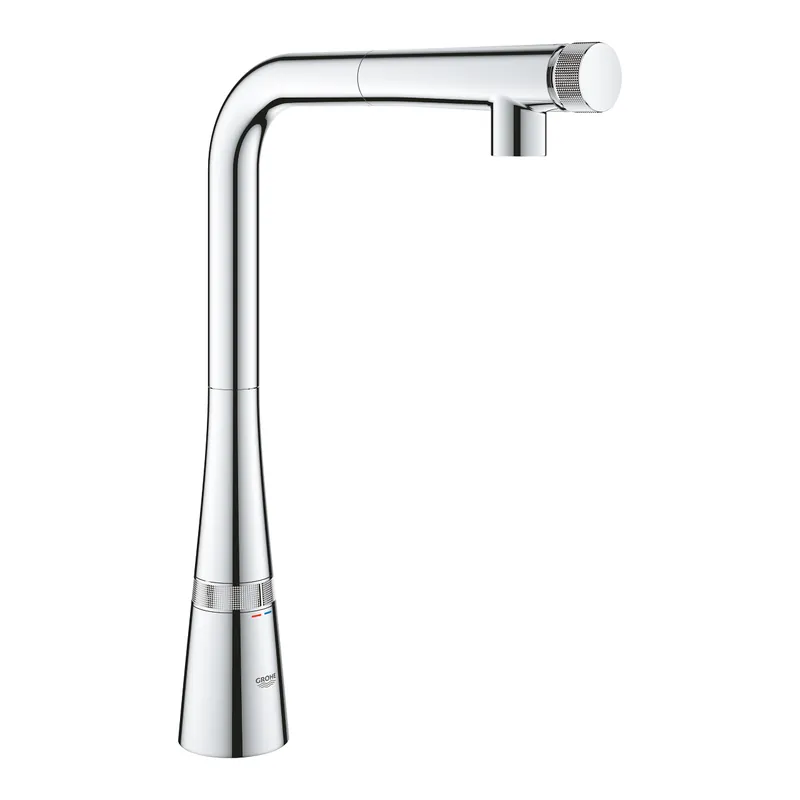Legnépszerűbb Grohe, Zedra SmartControl konyhai csaptelep, L-kifolyós, kihúzható fejjel, 31593002