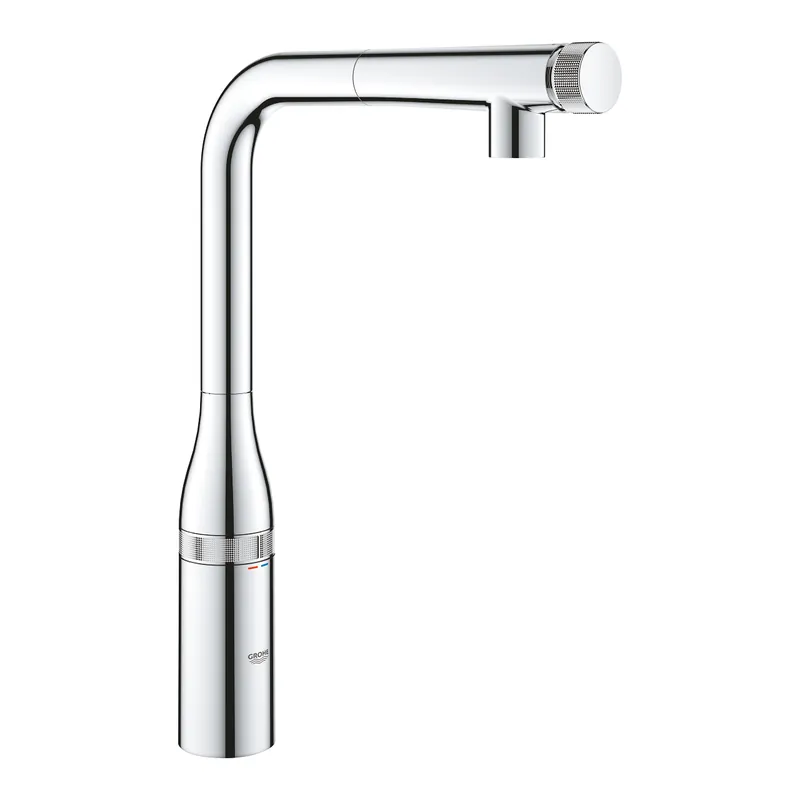 Utolsó esély Grohe, Essence SmartControl konyhai csaptelep, L-kifolyós, kihúzható fejjel, 31615000