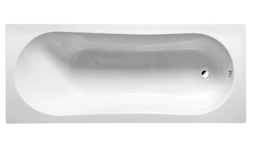 Expressz kézbesítés Aqualine Jizera kád, láb nélkül, 170x70 cm G1770
