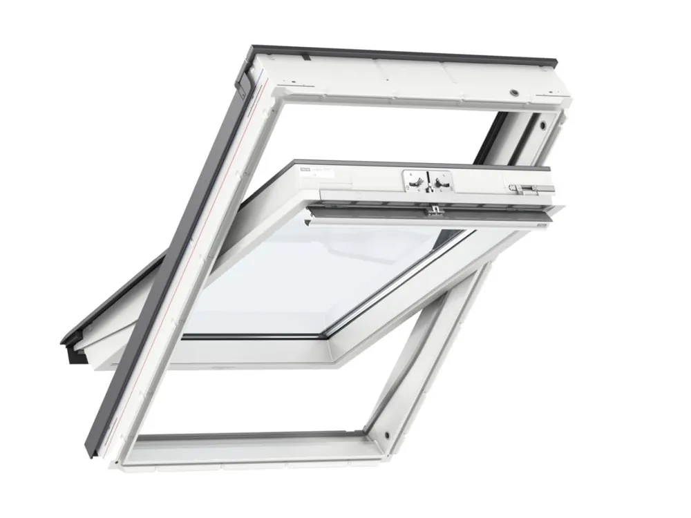 Velux, Tetőtéri ablak, GLU CK02 0051, 2-rétegű üveg, 55x78 cm Végkiárusítás