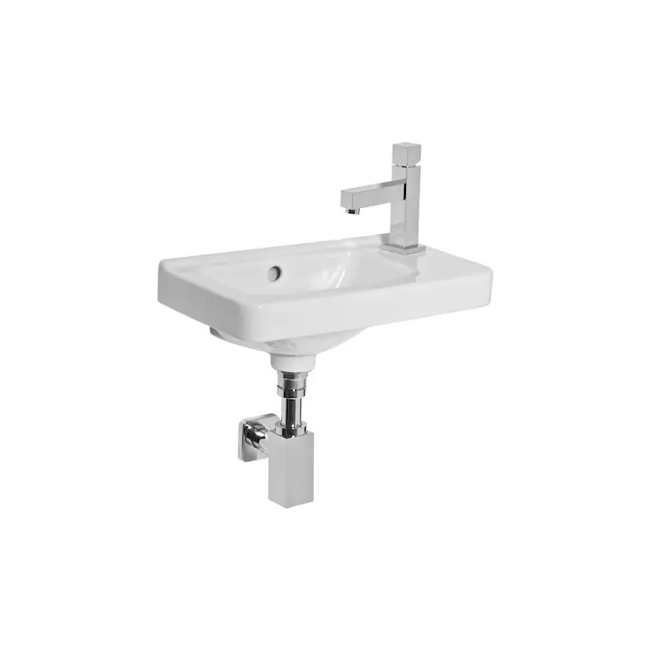 Gyors szállítás Mosdó, Jika, Cubito Pure H8114240001061 asszimetrikus kézmosó, 45 cm
