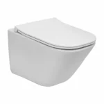 Szuper akció WC, Roca, The Gap A34647A000 Square Compacto, fali, rimless - perem nélküli, mélyöblítésű
