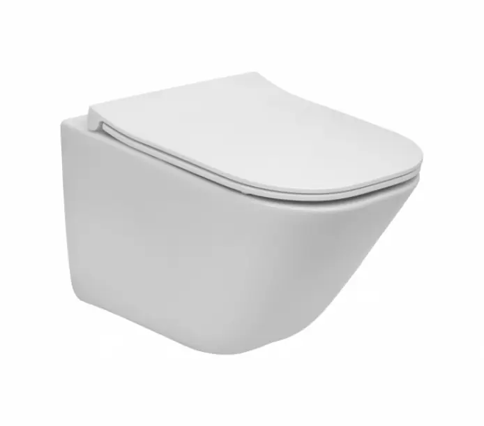 Szuper akció WC, Roca, The Gap A34647A000 Square Compacto, fali, rimless - perem nélküli, mélyöblítésű