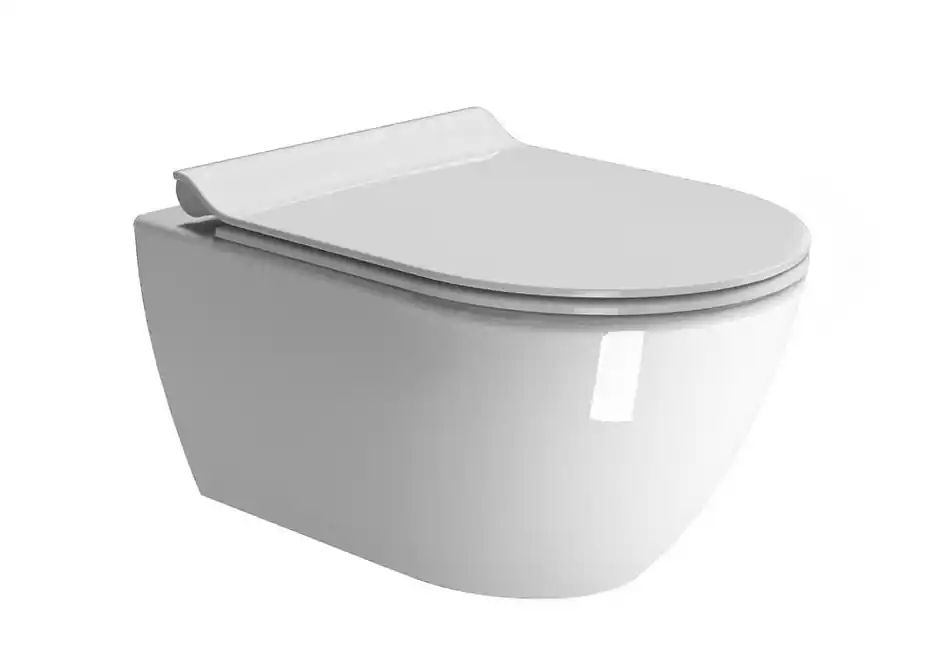 Kihagyhatatlan ajánlat WC, Sapho, GSI Pura 881511, fali, Swirlflush perem nélküli, ülőke nélkül