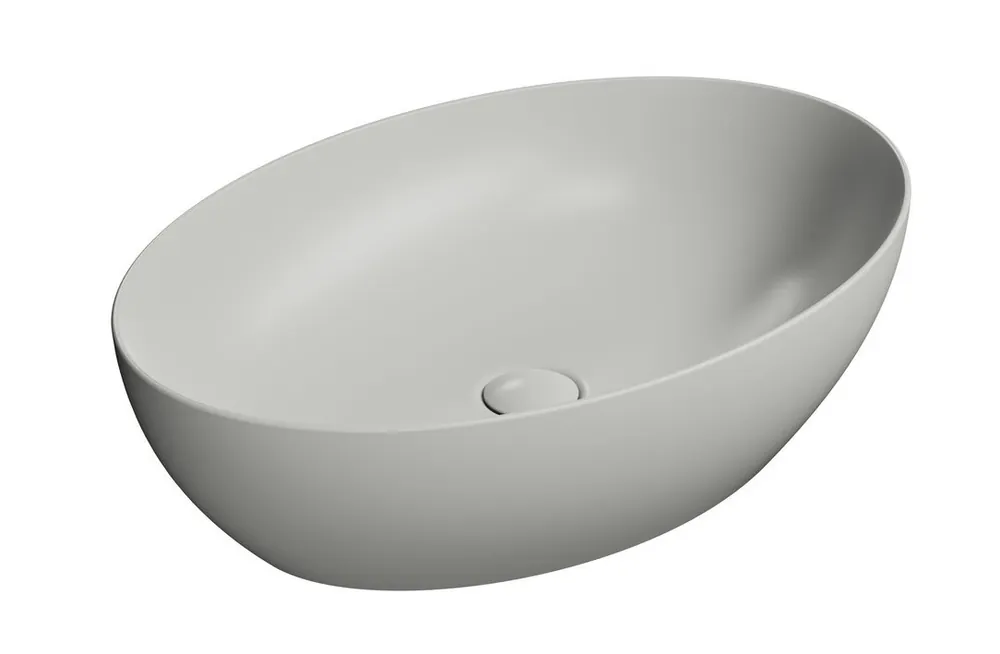 Ne maradj le Mosdó, Sapho GSI Pura 884217, pultra ültethető, matt hamuszürke, 60 cm